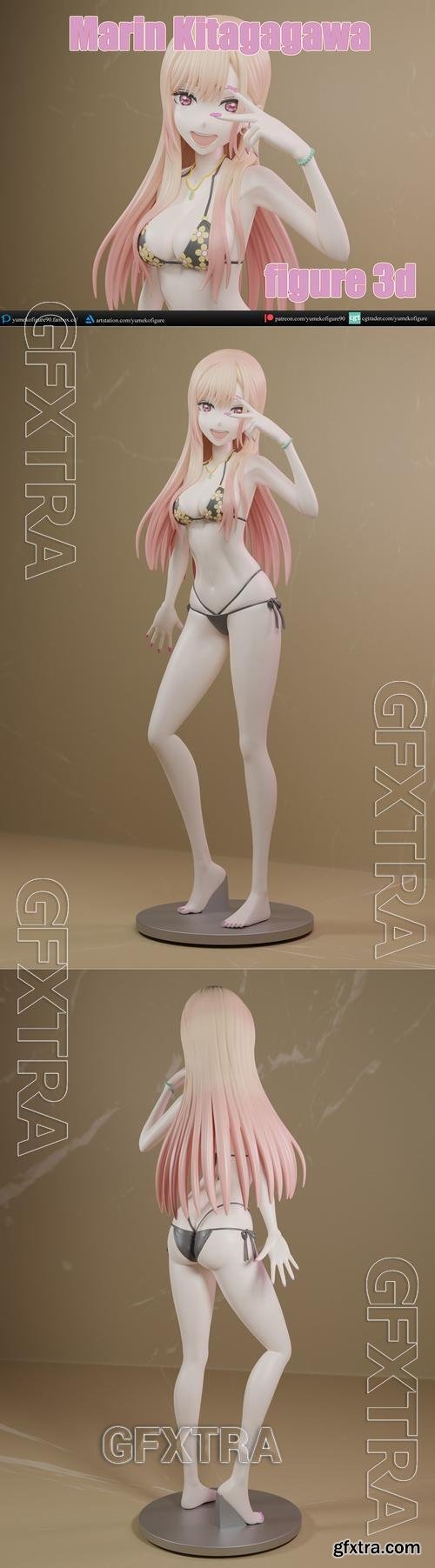 Marin Kitagawa bikini ver &ndash; 3D Print Model