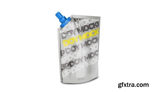 Pouch Doy Pack Mockup MKQK9LC