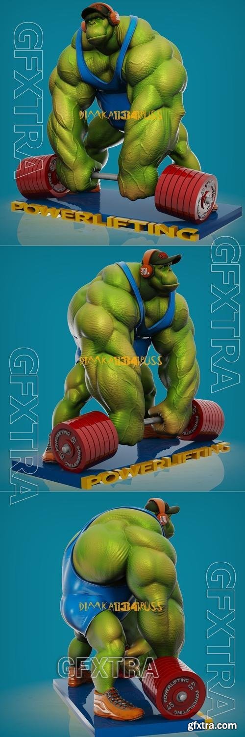 Monkey Hulk &ndash; 3D Print Model