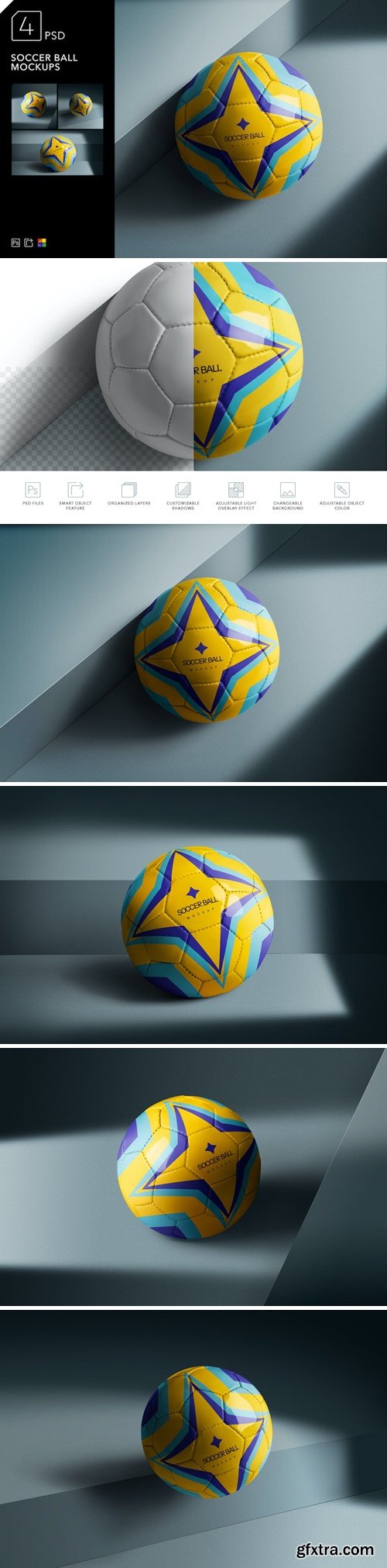 Soccer Ball Mock Ups Q2M85R4