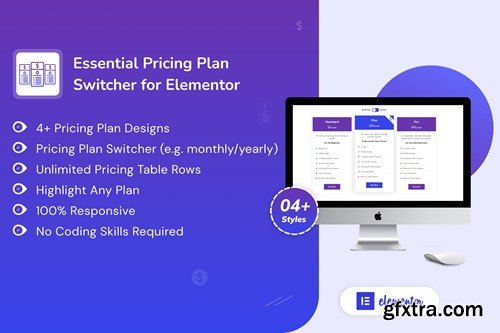 Essential Pricing Plan Switcher for Elementor 44BBC3N