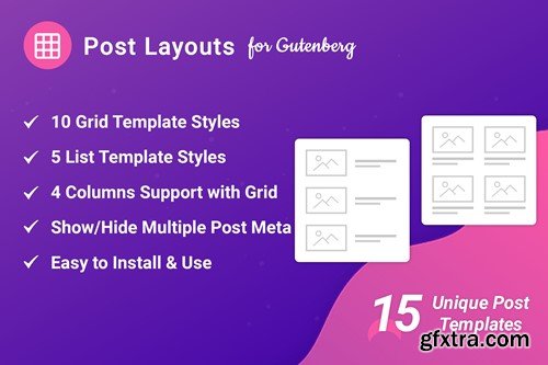 Post Layouts Pro for Gutenberg A2QZ2YX