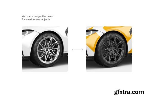 BMW M4 Mockup FQ4N3MT