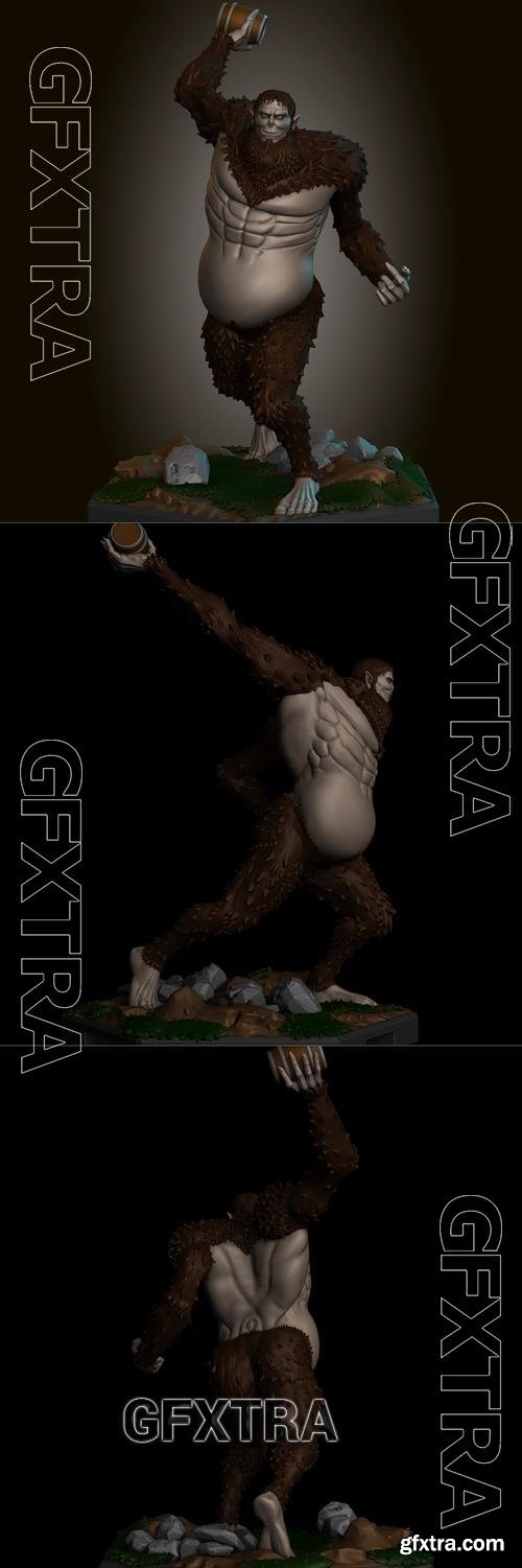 Zeke Beast Titan - Shingeki no Kyojin 3D print model &ndash; 3D Print Model