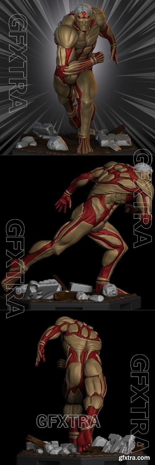 Reiner Armored Titan - Shingeki no Kyojin &ndash; 3D Print Model