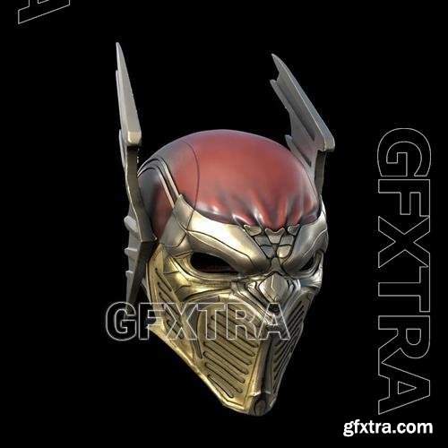 Red Death Mask &ndash; 3D Print Model