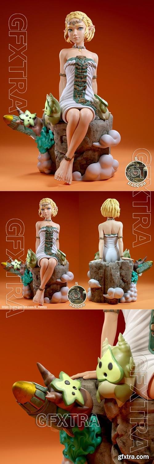 Zelda Totk Fan Art &ndash; 3D Print Model