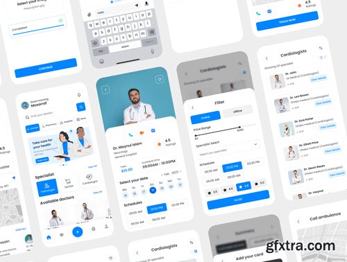 Medicly-Medical App UI Kit Ui8.net