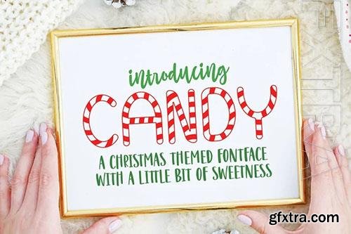 Candy Christmas - A Christmas Font