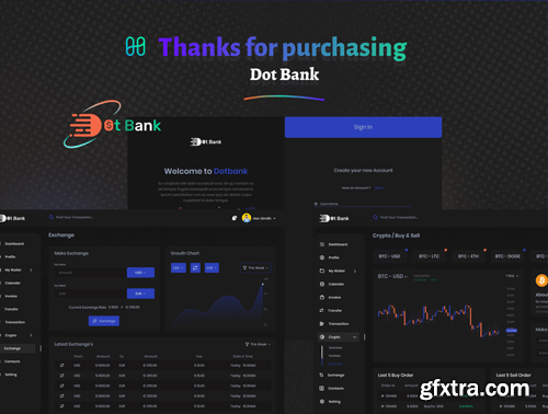 DOT Bank - Banking And Finance Dashboard