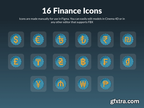 Money Signs 3D Icon Set Ui8.net