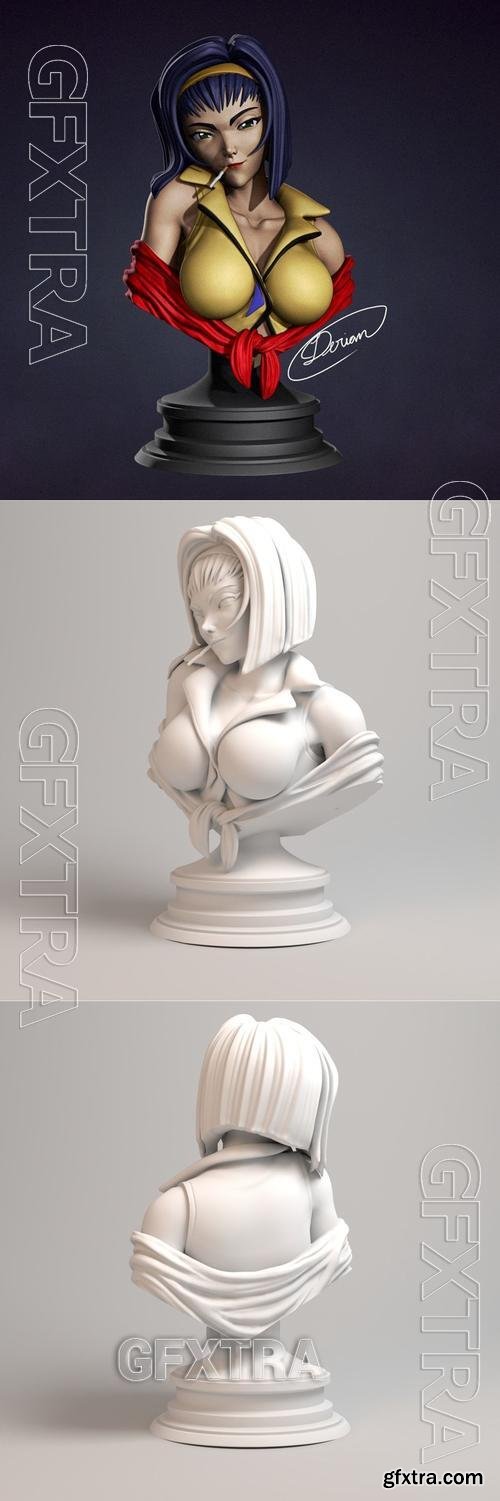 Cowboy Bebop - Faye &ndash; 3D Print Model