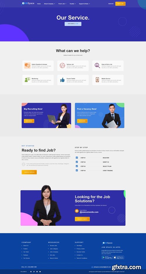 Job Space - Job Board & Recruitment Elementor Template Kit 4S7EJBQ