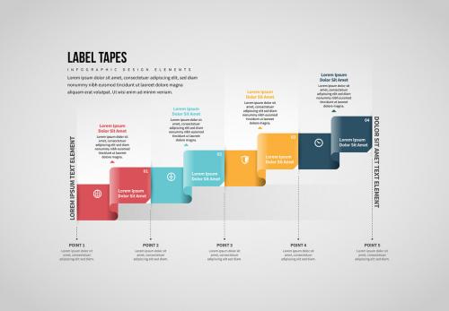 Label Tapes Infographic 262599234