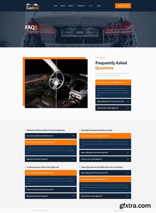 Cucioto - Car Wash Services Elementor Template Kit Q4B85FK