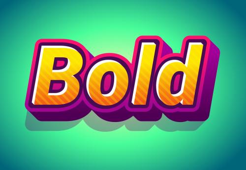 3D Friendly Cartoon Text Effect 275471891