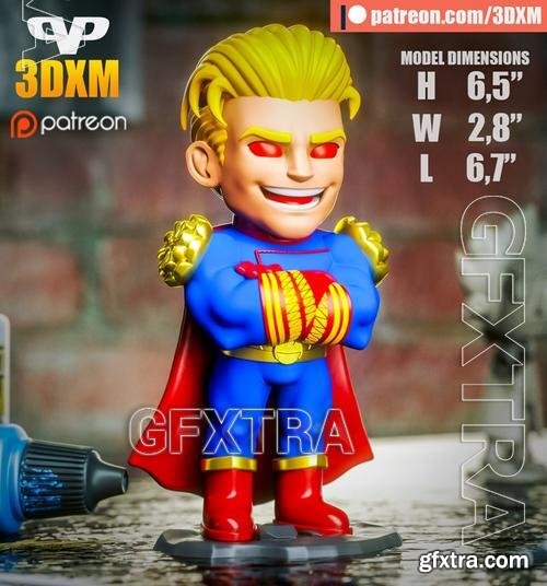 Homelander Chibi &ndash; 3D Print Model