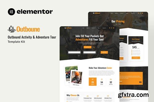 Outbone - Outbond Activity & Adventure Tour Elementor Template Kit 8FXSUDT