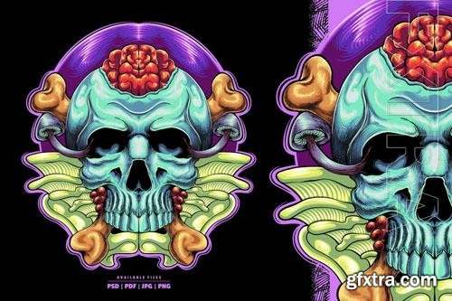 Skull Designs Illustration