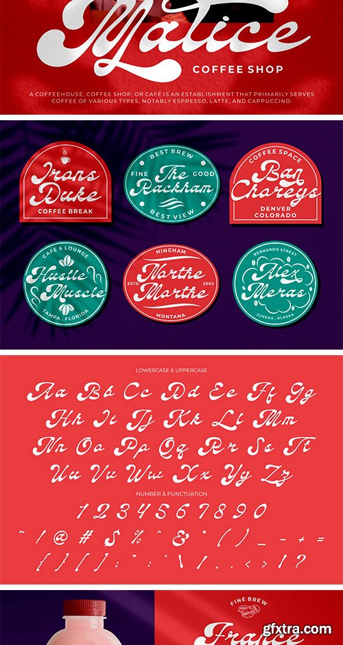 Daux Lavande - Display Font