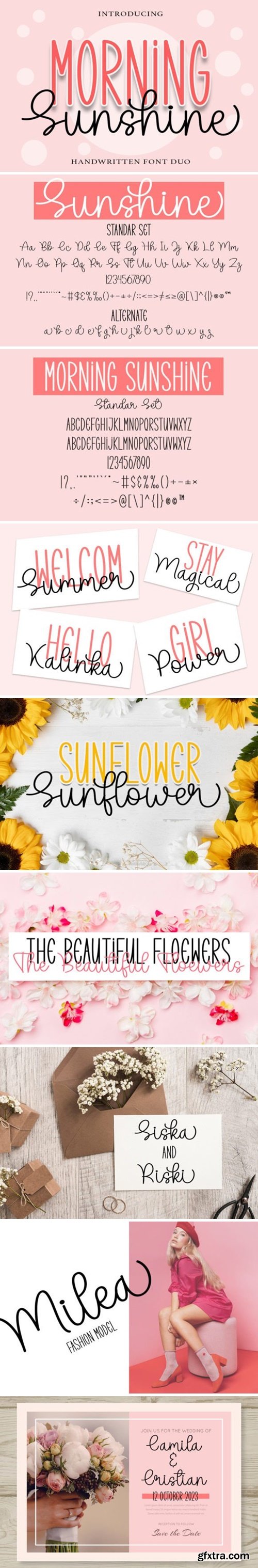 Morning Sunshine Font