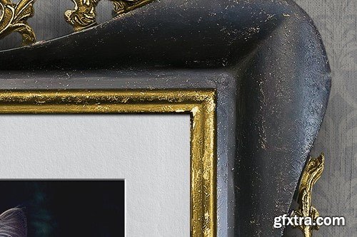 Frame Mockup 40 x 50 Old Antique VVYJWR5