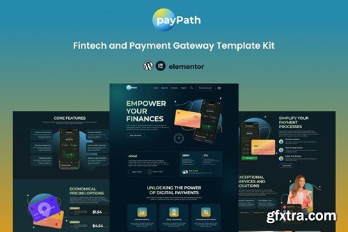 PayPath - Online Payment Gateway Elementor Template Kit Q759SDB