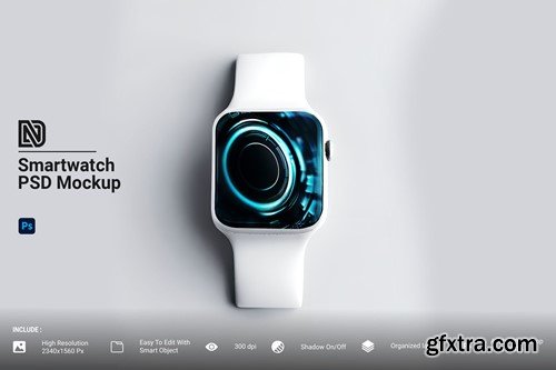 Smartwatch Mockup AB8E8S3