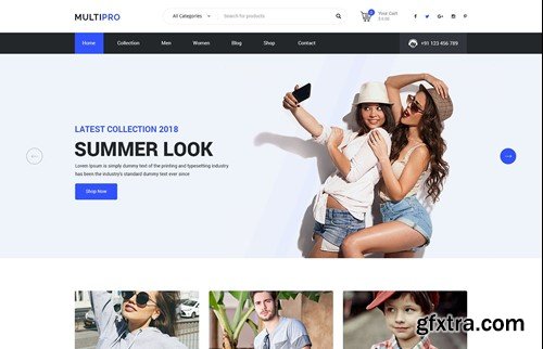 MultiPro | Multi-Purpose ECommerce PSD Template ZR7HQ5E