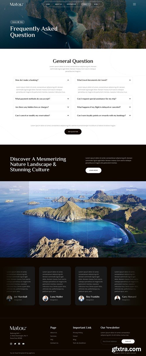 Matour – Tour & Travel Agency Elementor Template Kit ATQ27LC