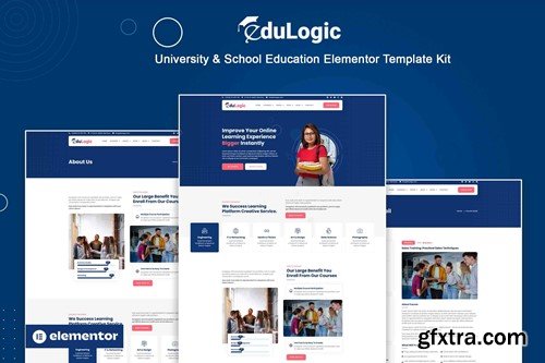 Edulogic - University & School Education Elementor Template Kit 4UAZ9GR