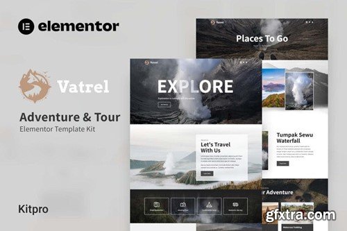 Vatrel - Adventure & Tour Elementor Template Kit 3RCWGYY