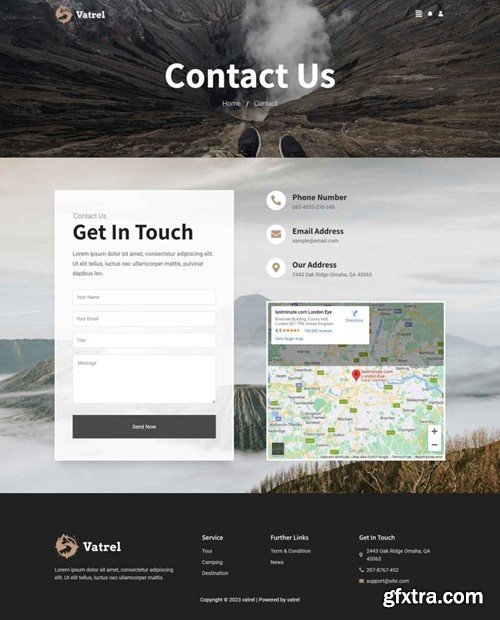 Vatrel - Adventure & Tour Elementor Template Kit 3RCWGYY