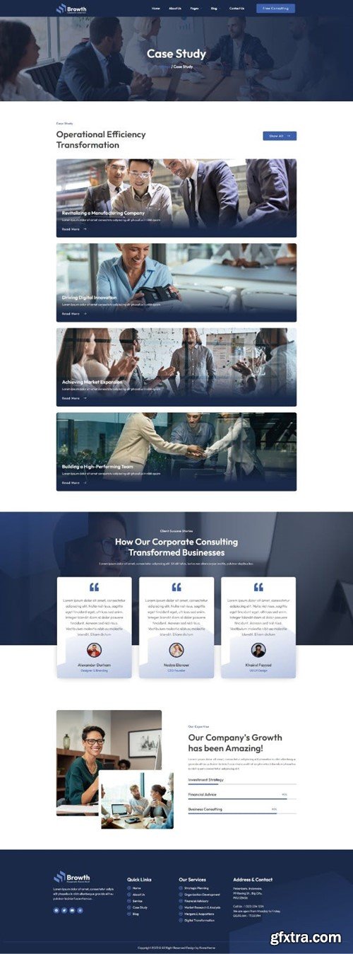 Browth - Corporate Consultant Elementor Template Kit BFKNJLT