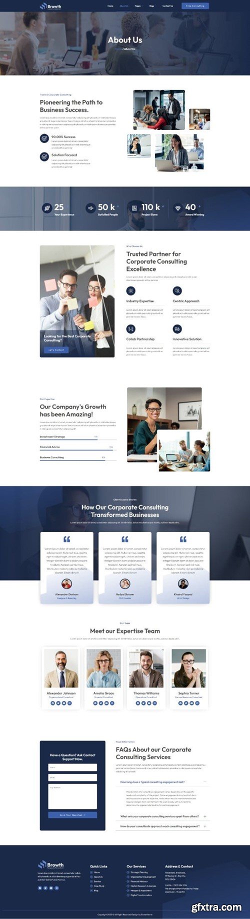 Browth - Corporate Consultant Elementor Template Kit BFKNJLT