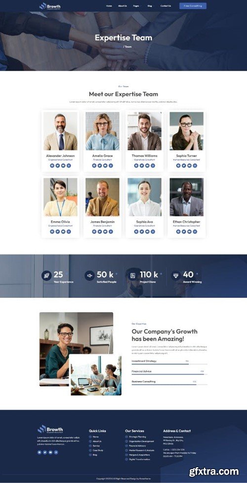 Browth - Corporate Consultant Elementor Template Kit BFKNJLT