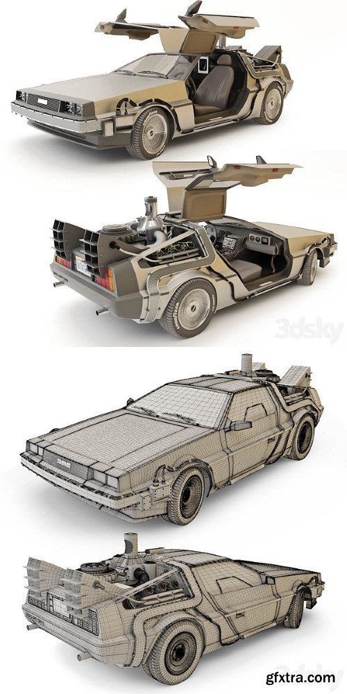 Pro 3DSky - DeLorean DMC 12