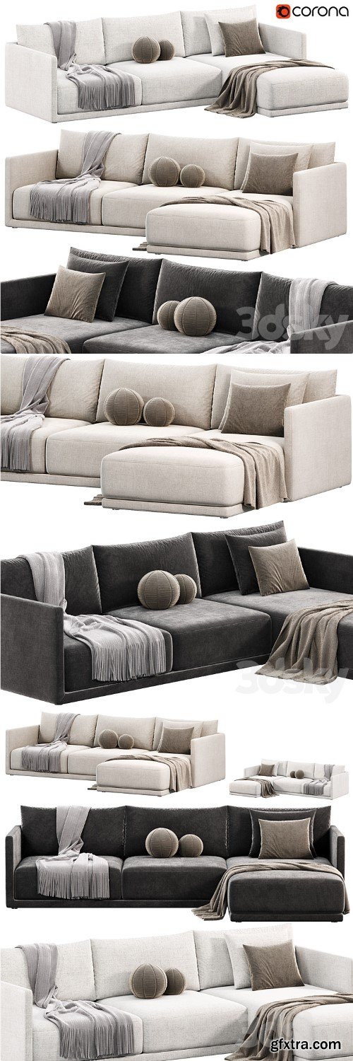 Pro 3DSky - Build Your Own Melbourne Sectional Sofa 3 by westelm