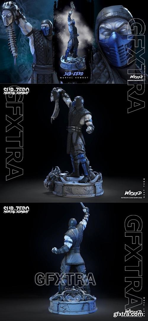 WICKED - Sub Zero Sculpture &ndash; 3D Print Model