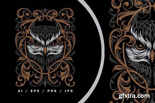 Owl Illustration Dansdesign Heraldic