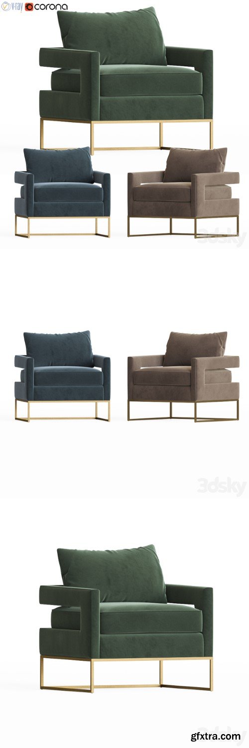 Pro 3DSky - Bevin Accent Chair Onekingslane