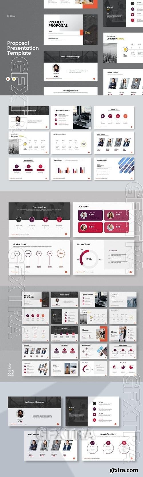 Project Proposal PowerPoint Presentation Template ETTC3R5