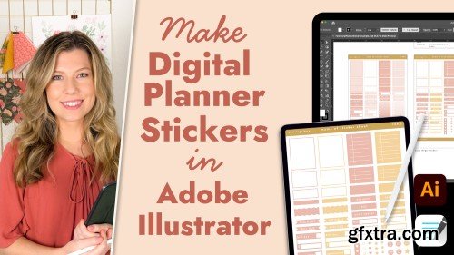 Make Digital Planner Stickers in Adobe Illustrator + Goodnotes