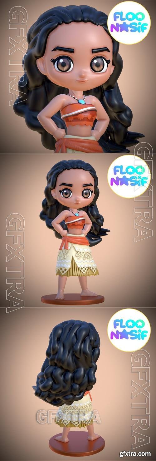 Moana &ndash; 3D Print Model