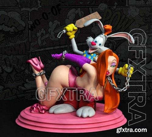 Exclusive -Jessica Rabbit &ndash; 3D Print Model