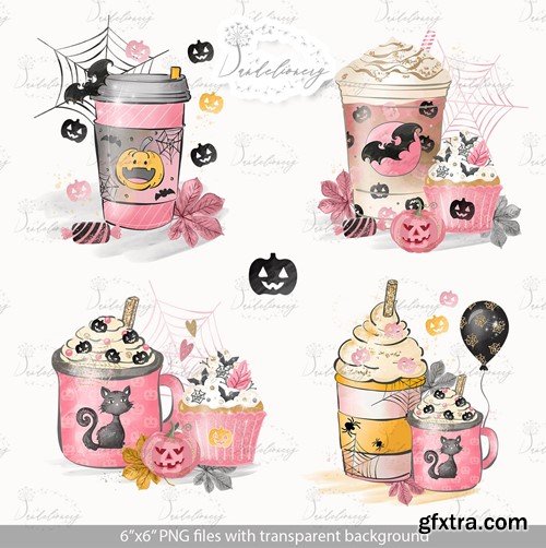 Halloween Coffee design 882JU2Y