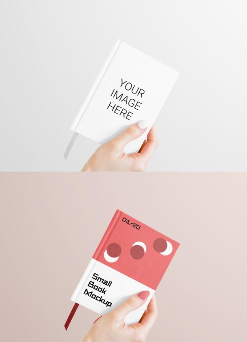 Small Book Mockup 582100886