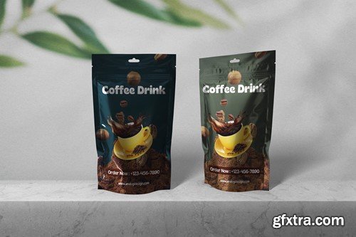 Packaging Coffee Mockup B65X3MT