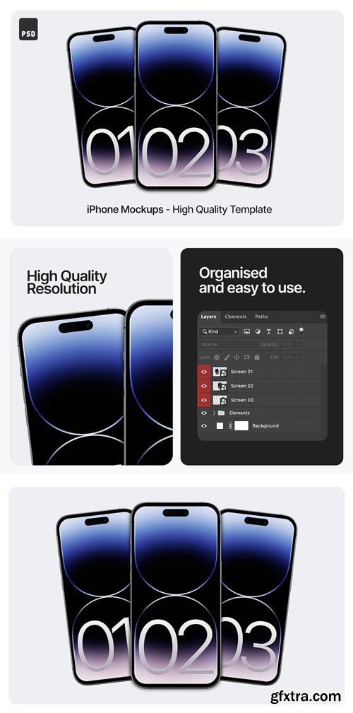 iPhone Mockups 5LUQAKM