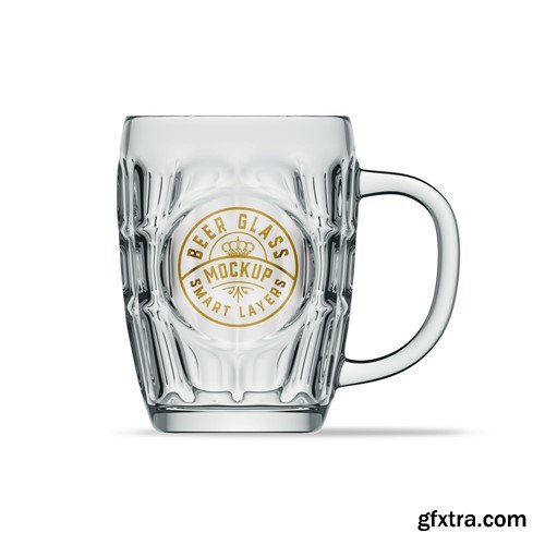 Beer Mug Glass Mockup DMHJUNU